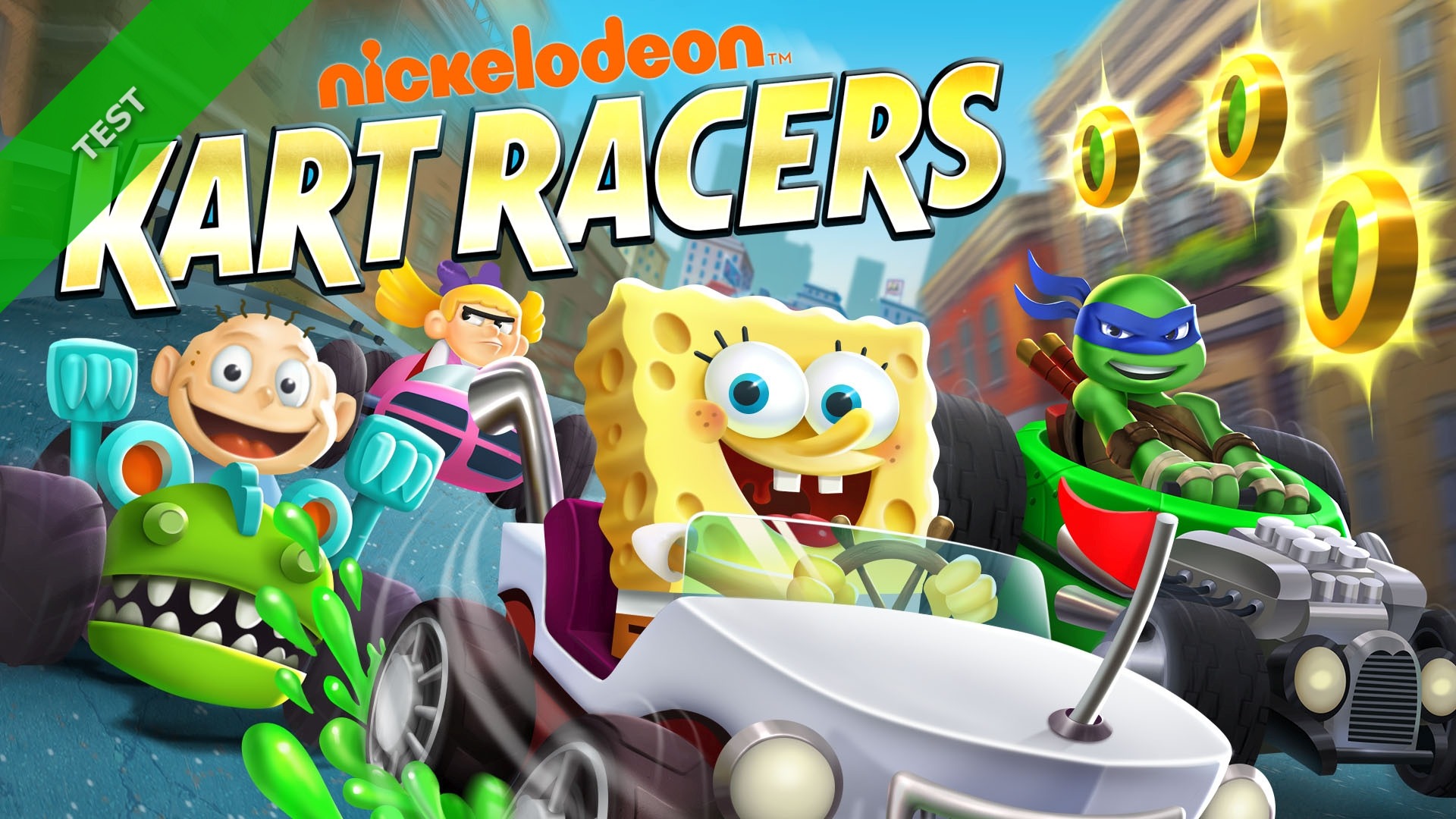 TEST Nickelodeon Kart Racers XWFR